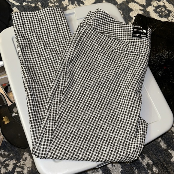 NWT Alfani Slim Leg Tummy Control pants - Picture 9 of 12